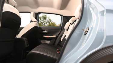 Citroen C3 - rear seats