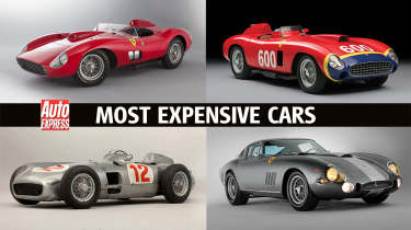 Most expensive cars - header image
