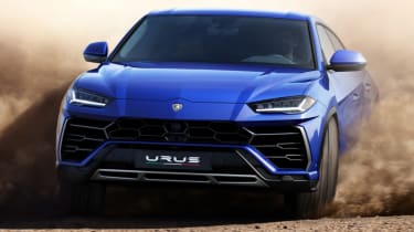 Lamborghini Urus - blue off road