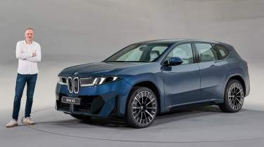 Phil McNamara with the BMW iX3