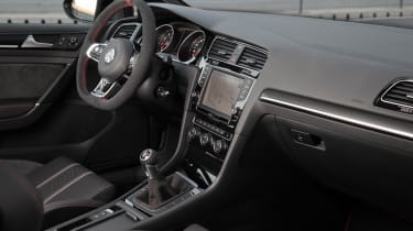 New Volkswagen Golf GTI Clubsport interior
