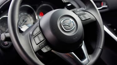 Mazda CX-5 steering wheel
