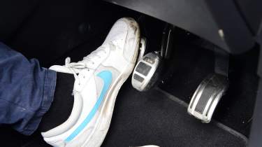 Vauxhall Corsa GS - pedals