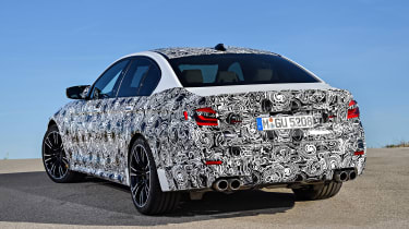 BMW M5 prototype - rear static