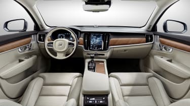 Volvo V90 estate official - interior