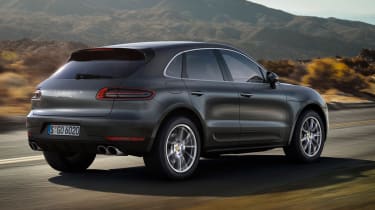 Porsche Macan Diesel S 2014 rear