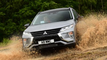 Mitsubishi Eclipse Cross Black Connected - front off-road