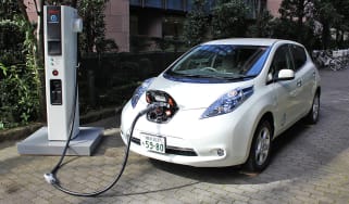 Nissan Leaf Charging Point