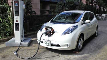 Nissan Leaf Charging Point