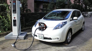 Nissan Leaf Charging Point