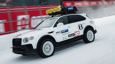 Bentayga X Concept - dynamic front angled