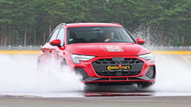 2026 Tyre Test - Audi wet front