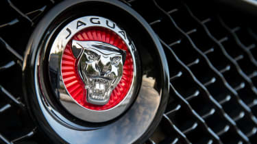 Jaguar XJR badge