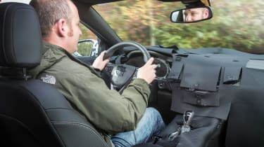 Vauxhall Insignia prototype - James Disdale driving