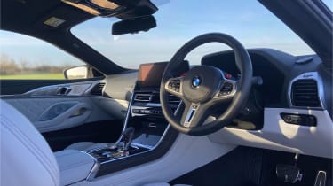 BMW M8 Competition - interior
