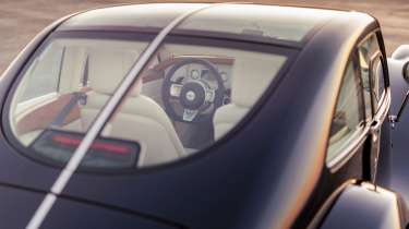 Morgan Midsummer Coupe - rear window
