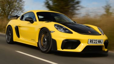 Porsche 718 Cayman GT4 RS - front tracking