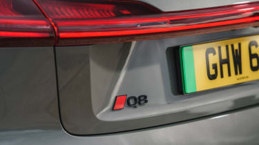 Audi Q8 e-tron - rear badge