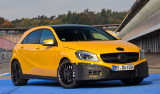 Mercedes A45 AMG prototype front