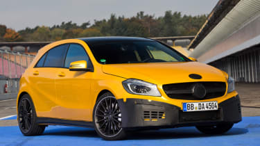Mercedes A45 AMG prototype front