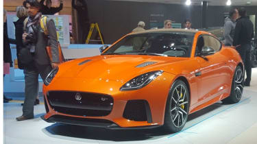 Jaguar F-Type SVR revealed in Geneva 2016