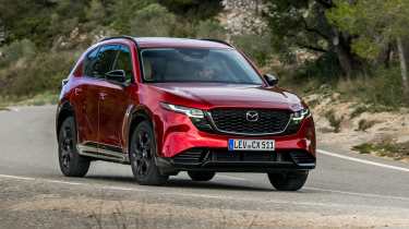 Mazda CX-5 - front cornering