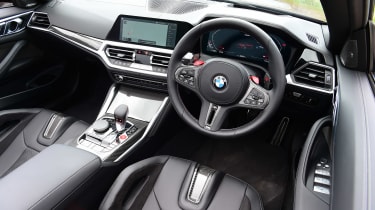 BMW M4 Convertible - cabin