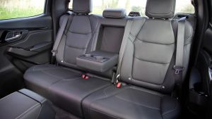 Isuzu D-Max - rear seats