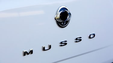 SsangYong Musso EX - Musso badge
