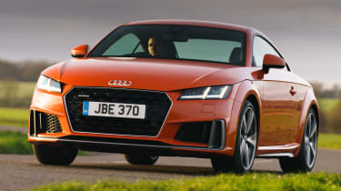 Audi TT Coupe - front tracking