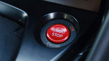 Nissan GT-R T-Spec - 'engine start' button