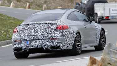 Mercedes-AMG CLE 63 spotted - rear cornering