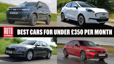 Best cars for under £350 per month - header image