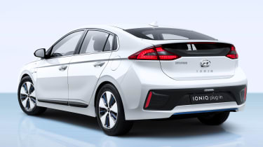 Hyundai Ioniq plug-in PHEV - rear quarter