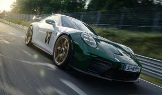 Porsche 911 GT3 100 Jahre Nürburgring - front 3/4
