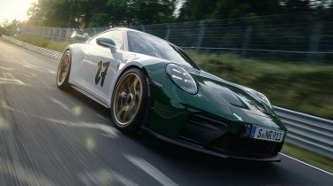 Porsche 911 GT3 100 Jahre Nürburgring - front 3/4