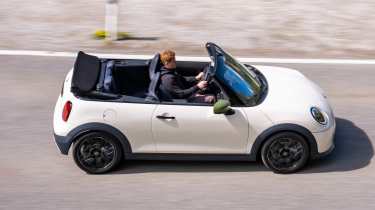 MINI Cooper Convertible S Paul Smith Edition - side overhead