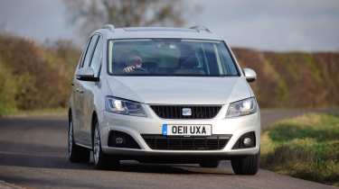 Used Car Hunter: family MPVs - SEAT Alhambra, front cornering