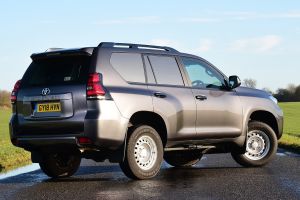 Toyota Land Cruiser Utility Commercial - rear static 