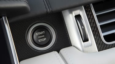 Range Rover start button
