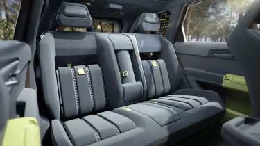 Kia EV5 WKNDR concept - rear seats