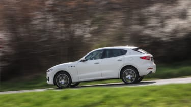 Maserati Levante SUV - side tracking 2