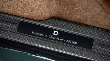 Rolls-Royce Black Badge Ghost Tourist Trophy special edition - kickplate 