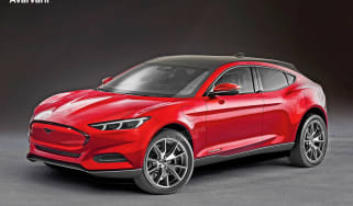 Baby Ford Mustang Mach-E - front (watermarked)