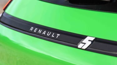 Renault 5 - tailgate badge detail