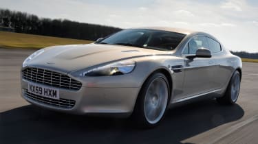 Aston Martin Rapide - front tracking