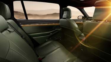 Jeep Wagoneer S Trailhawk concept rear seats