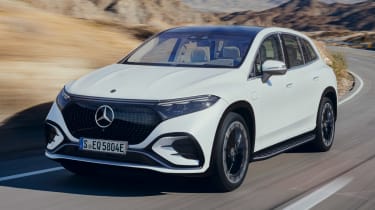 Mercedes EQS SUV - front