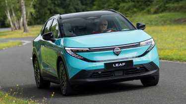 Nissan Leaf - front action