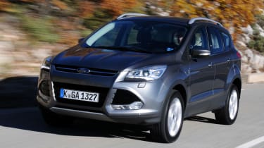 New Ford Kuga front action